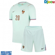 Francuska Desire Doue #20 Gostujuci Dres za djecu SP 2026 Kratak Rukav (+ Kratke hlače)